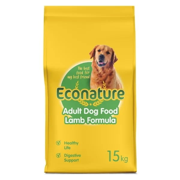 Econature Kuzu Etli Yetişkin Köpek Maması