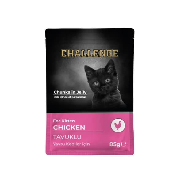 Challenge Tavuklu Pouch Yavru Konserve Kedi Maması