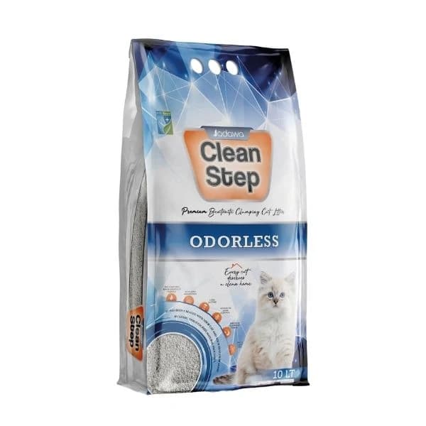 Jadawa Clean Step Odorless Topaklanan Kokusuz Doğal Kedi Kumu