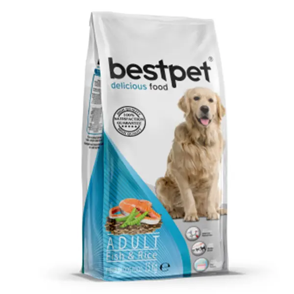 Bestpet Balık ve Pirinçli Yetişkin Köpek Maması