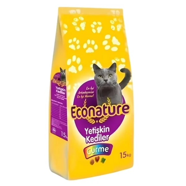 Econature Gurme Balıklı Yetişkin Kedi Maması