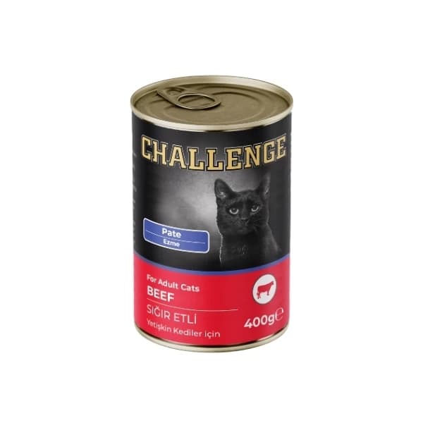 Challenge Pate Sığır Etli Yetişkin Konserve Kedi Maması