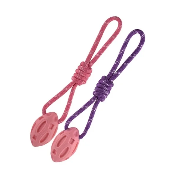 Eastland Rugby Topu Şeklinde İpli Köpek Oyuncağı