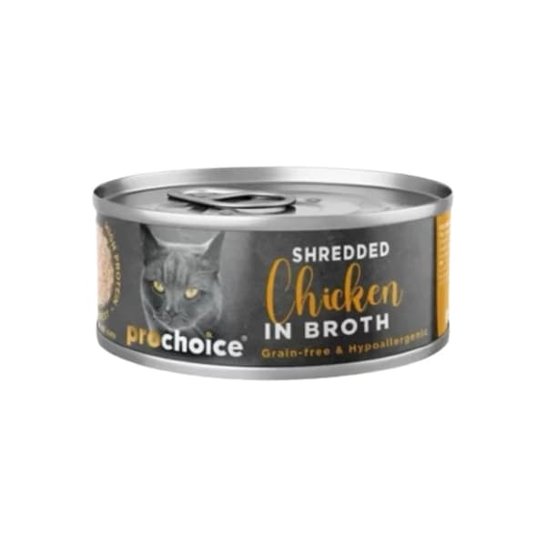 Prochoice Hypo-Allergenic Sos İçinde Tavuklu Tahılsız Yetişkin Kedi Konservesi