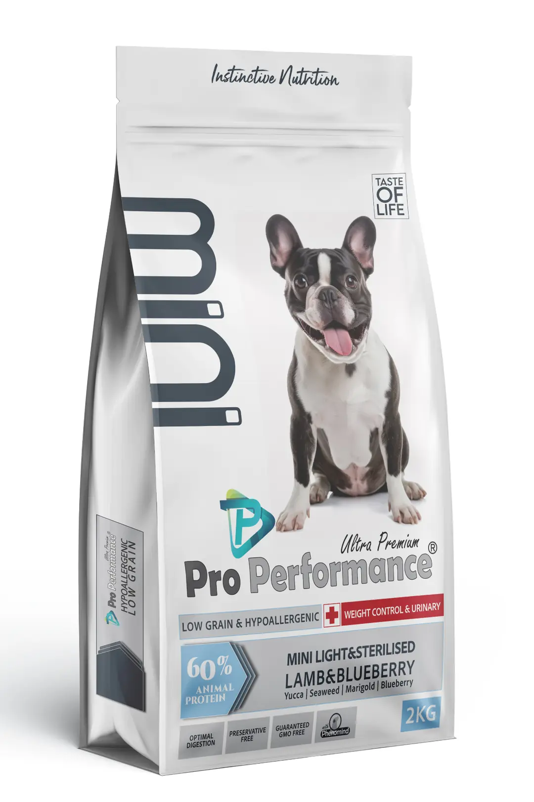 Pro Performance Kuzu Etli ve Yaban Mersinli Hipolaerjenik Küçük Irk Kısırlaştırılmış Köpek Maması