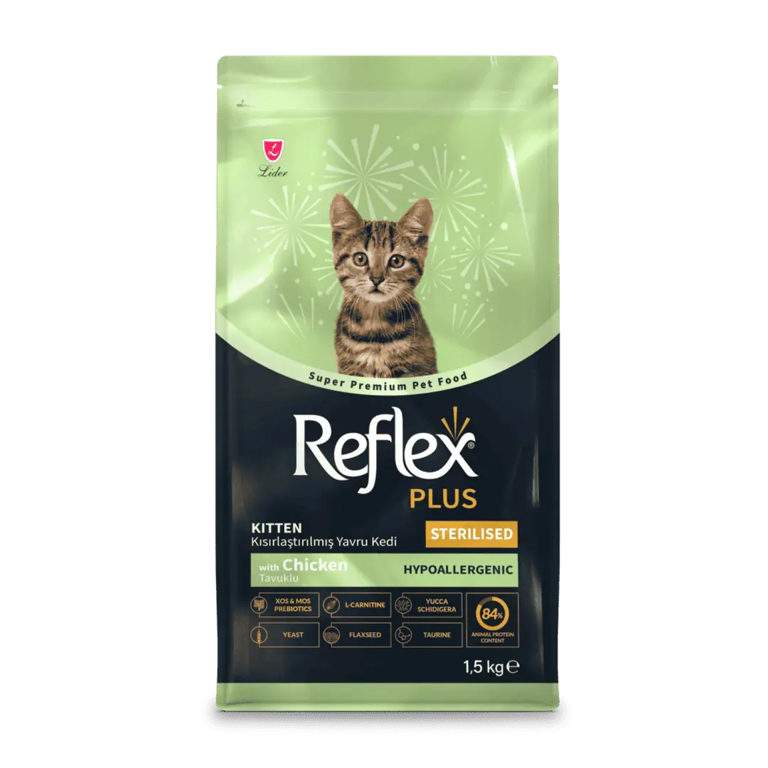 Reflex Plus Sterilised Kitten Tavuklu Kısırlaştırılmış Yavru Kedi Maması