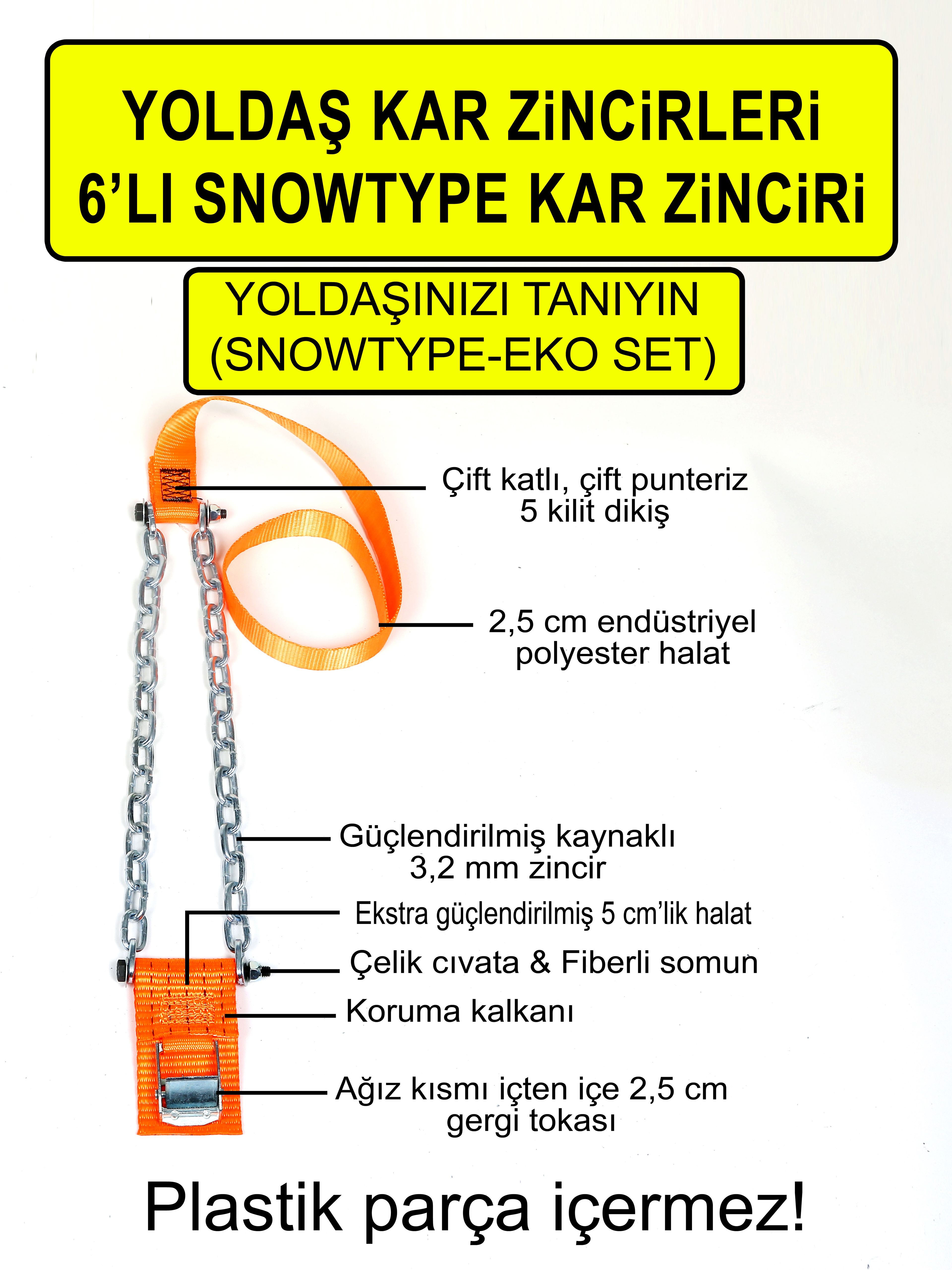 Yolda Takmatik Kar Zinciri L Snowtype Go Set