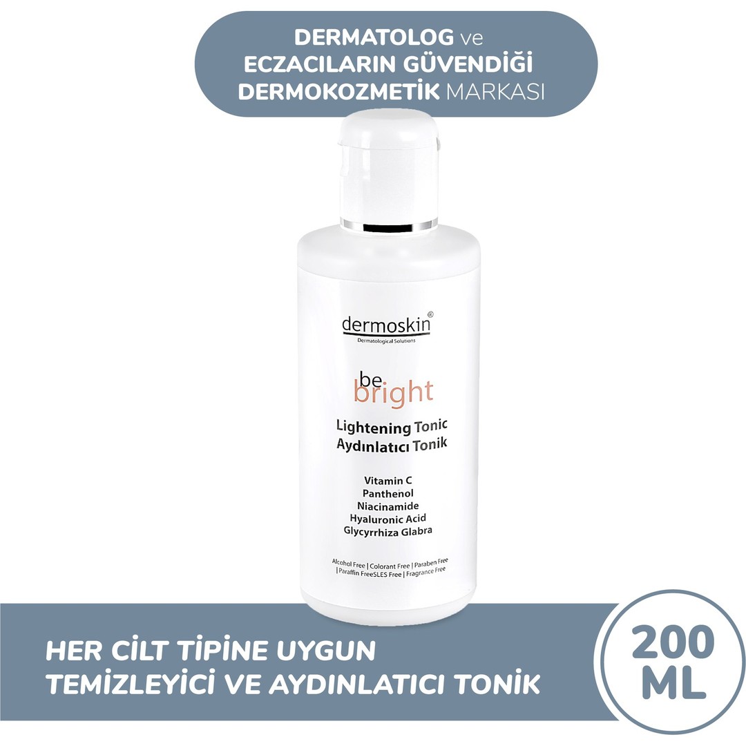 Dermoskin Be Bright Aydınlatıcı Tonik 200 Ml