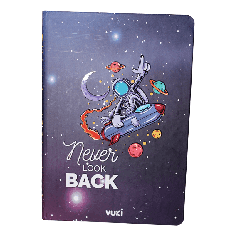 Vuki İpli Defter A5 13 19cm Astronot Miniso