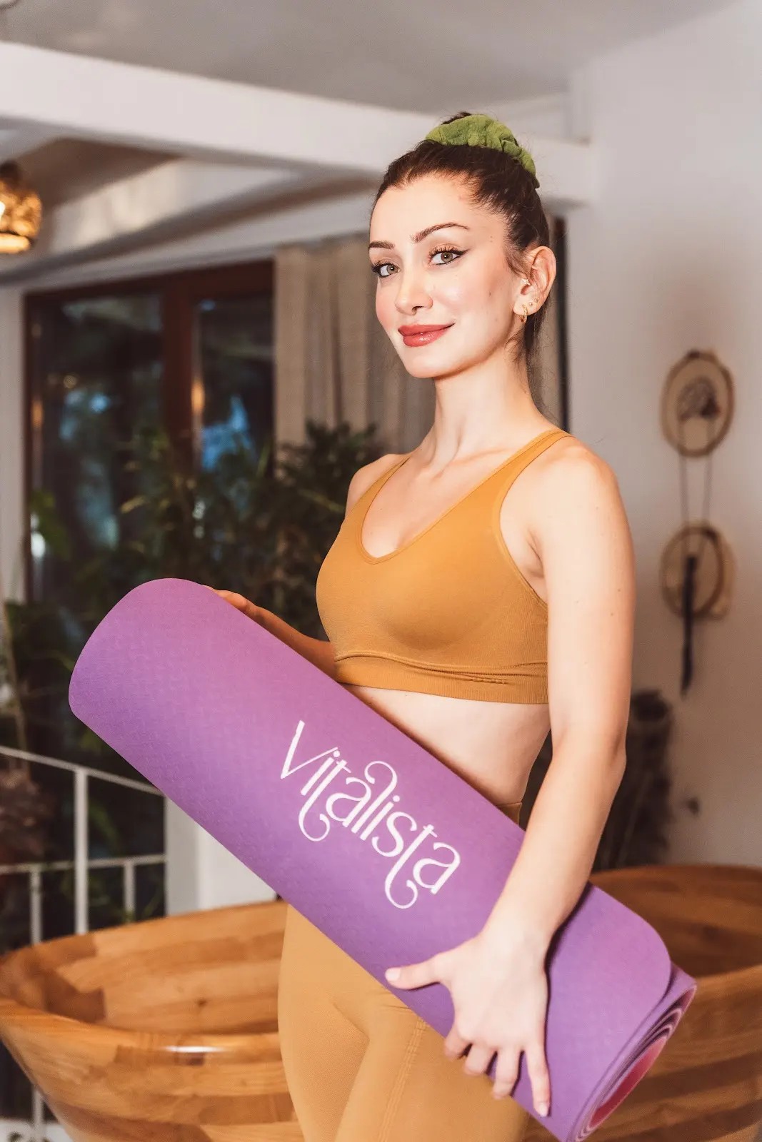 Mor Yoga & Pilates Kaydırmaz Matı