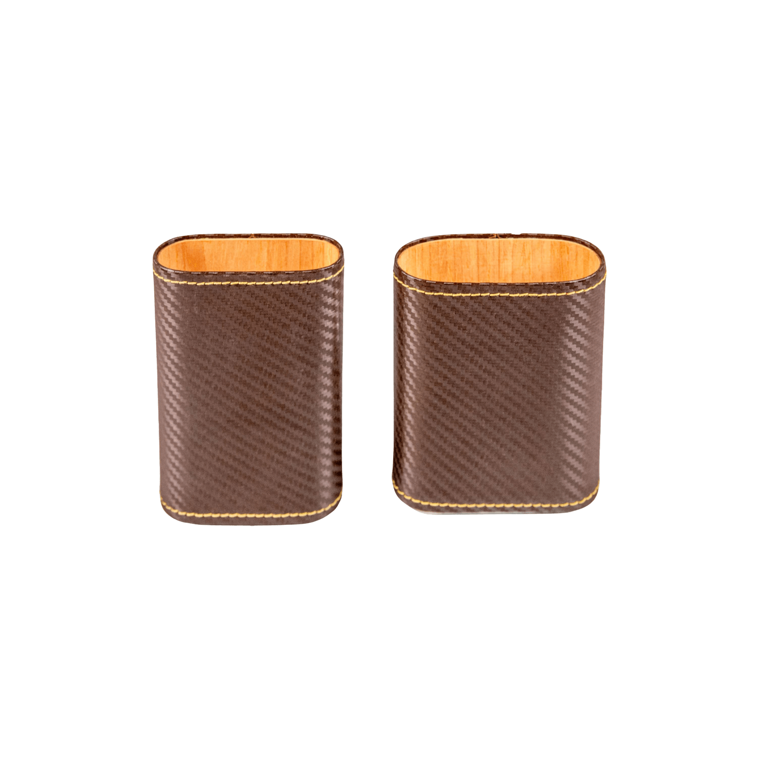 Dark Brown Leather Cigar Slide Case