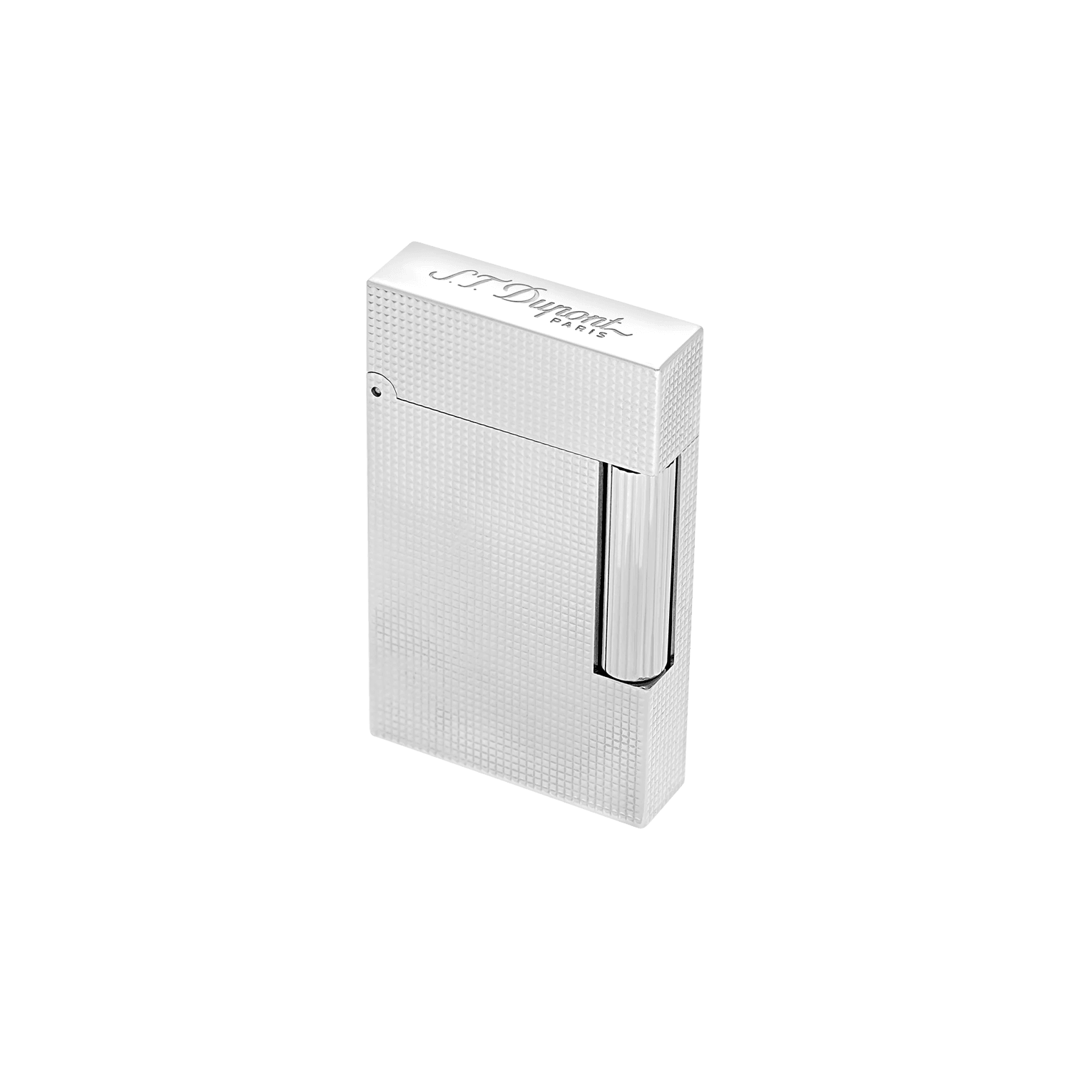 St Dupont Ligne2 Micro Diamond Head Silver