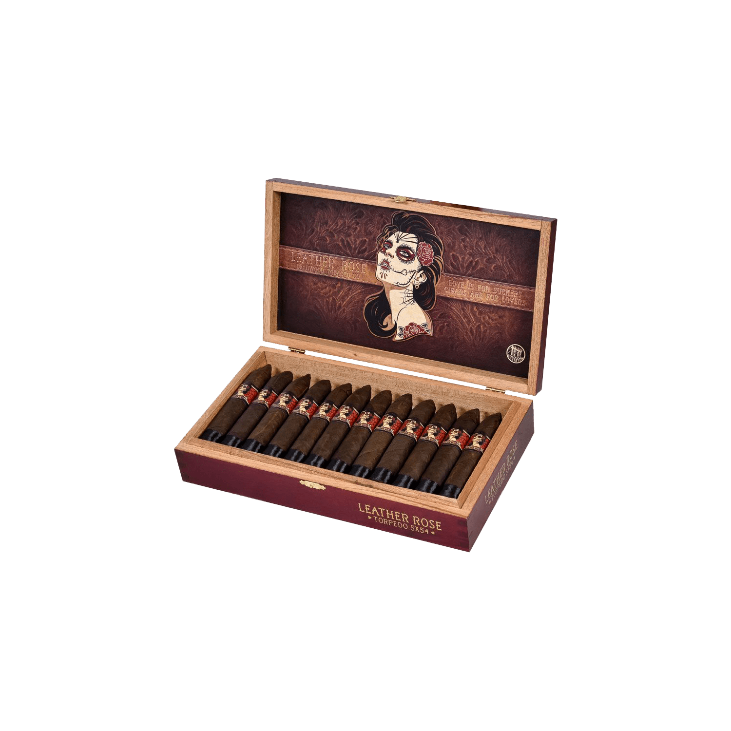 Deadwood Leather Rose Torpedo