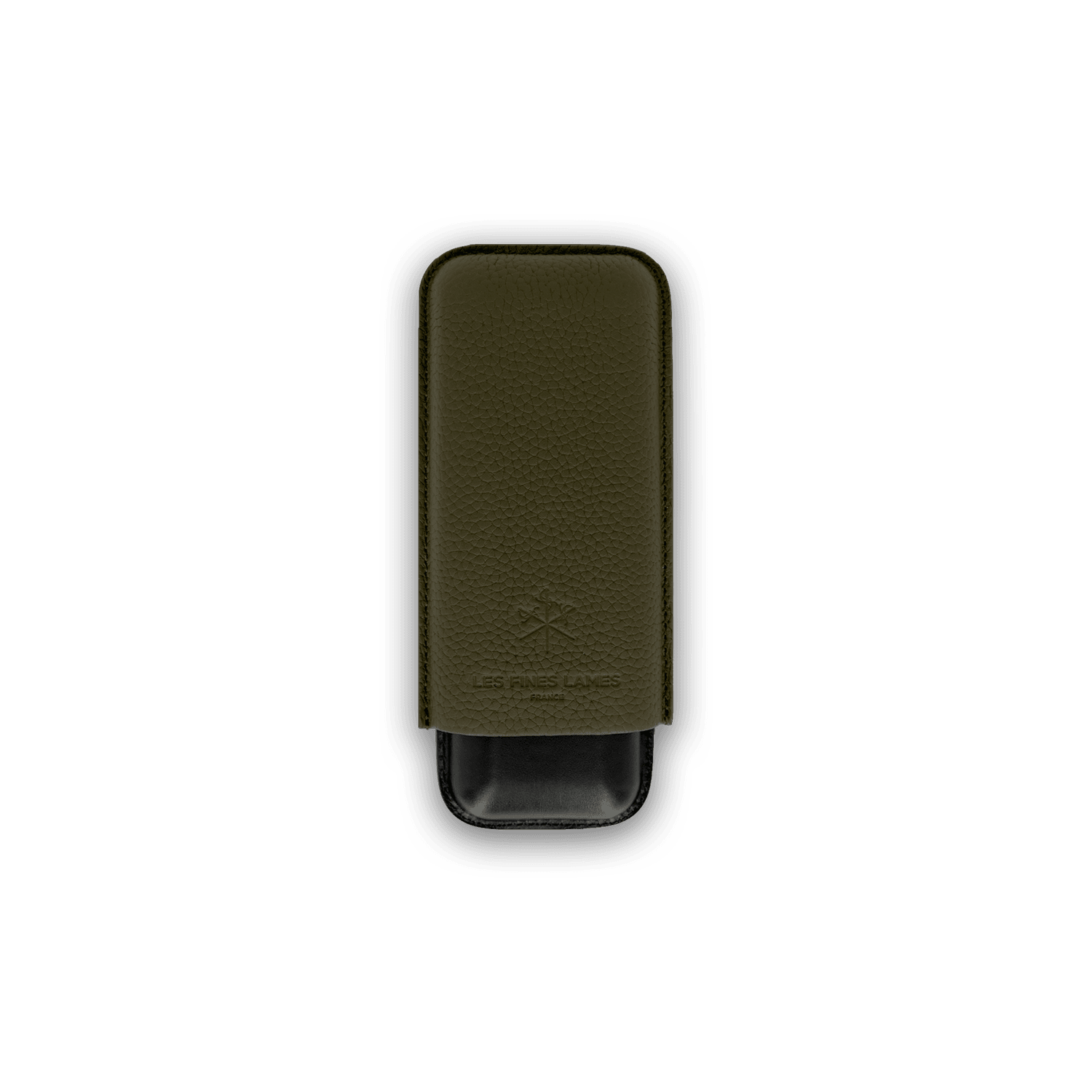 Les Fines Lames Punch Cigar Case DUO Olive Drab Green