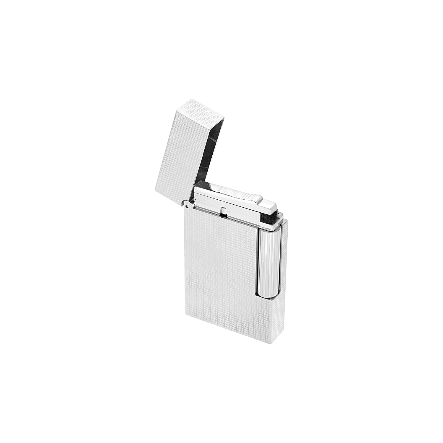 St Dupont Ligne2 Micro Diamond Head Silver