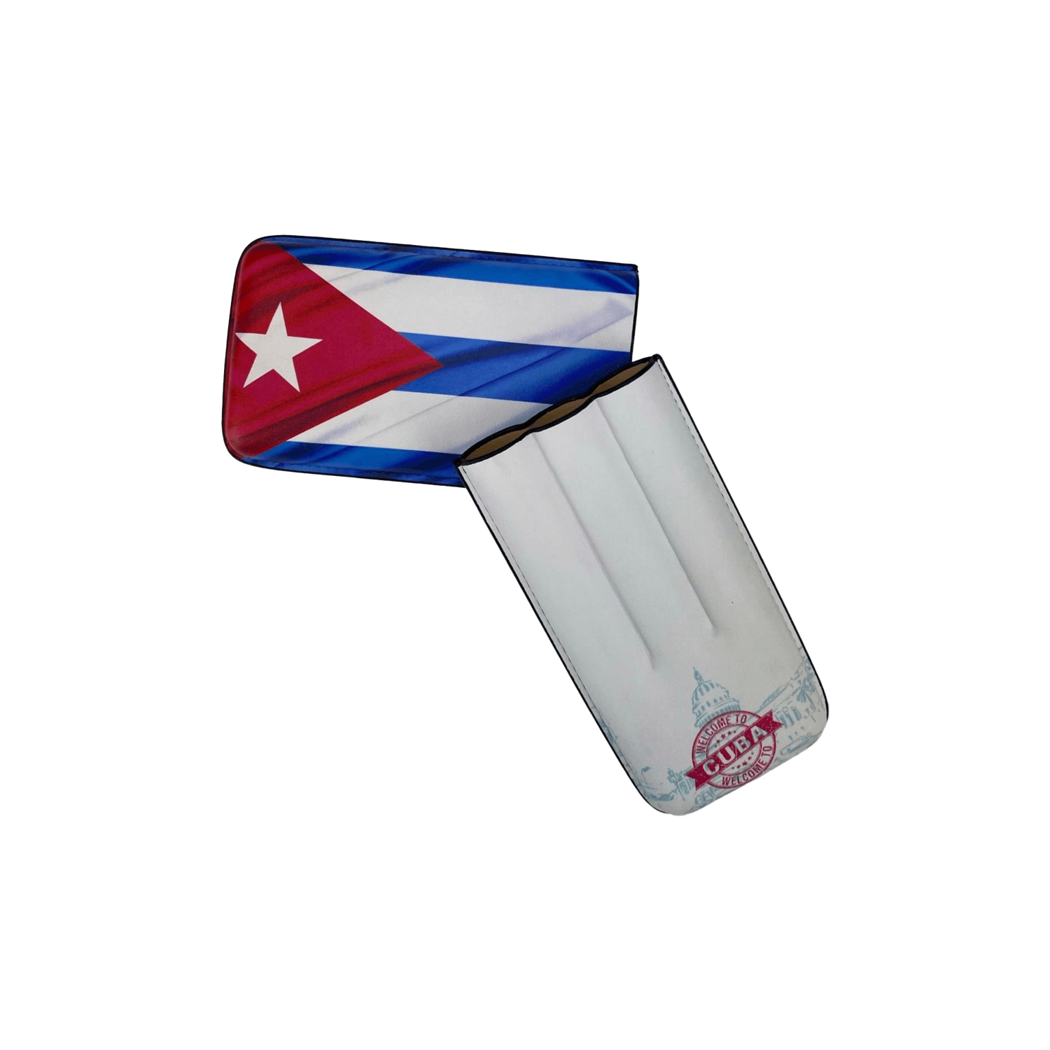 Cuba Flag Cigar Case