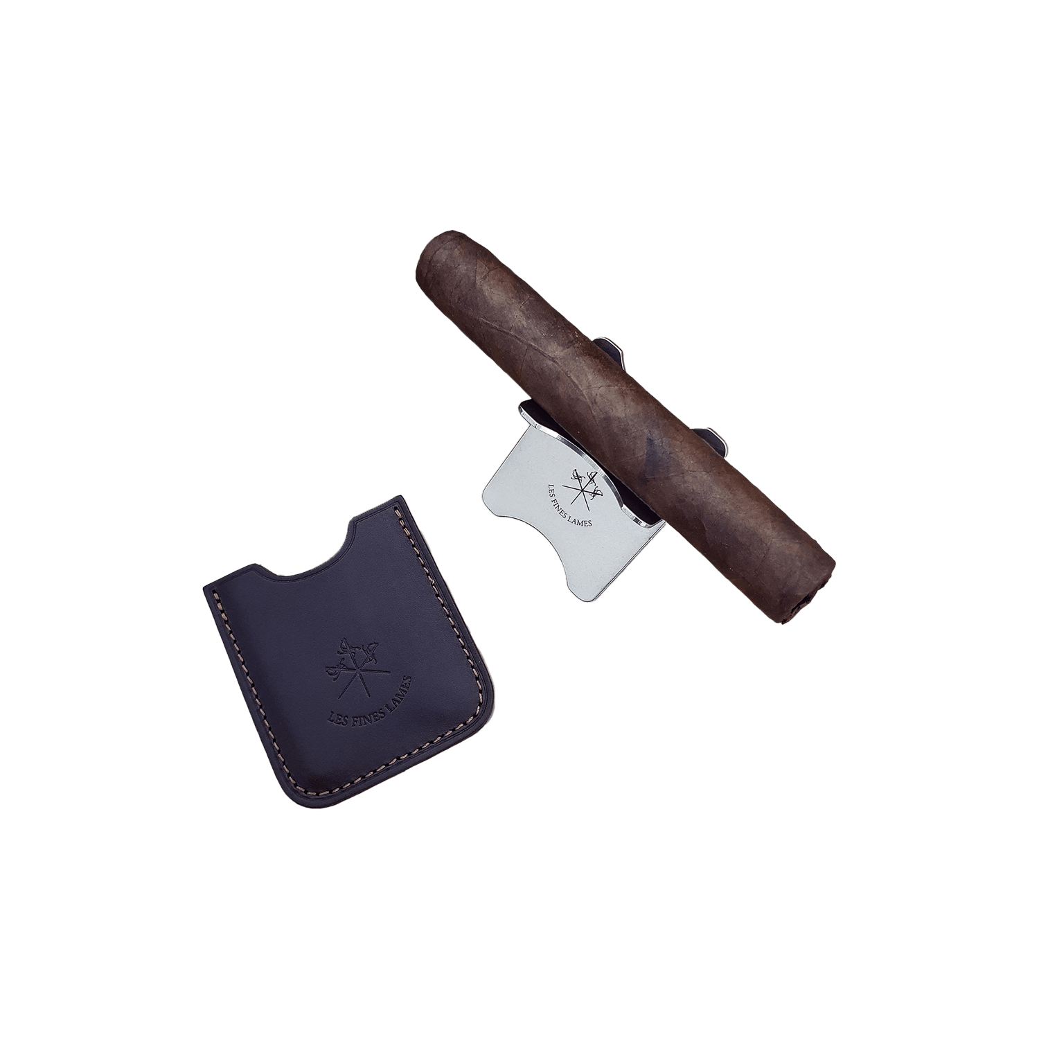 Les Fines Lames Cigar Stand - Brown