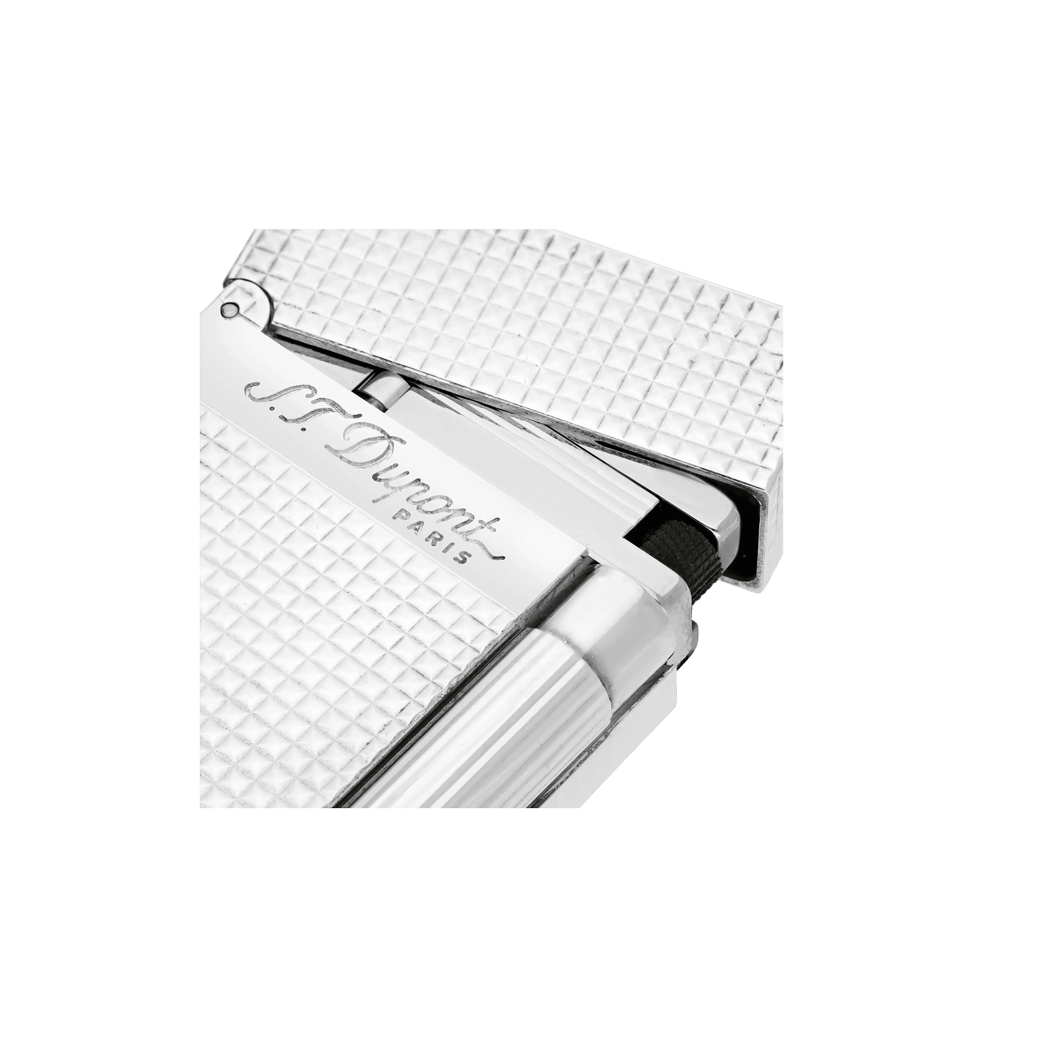 St Dupont Ligne2 Diamond Head Silver