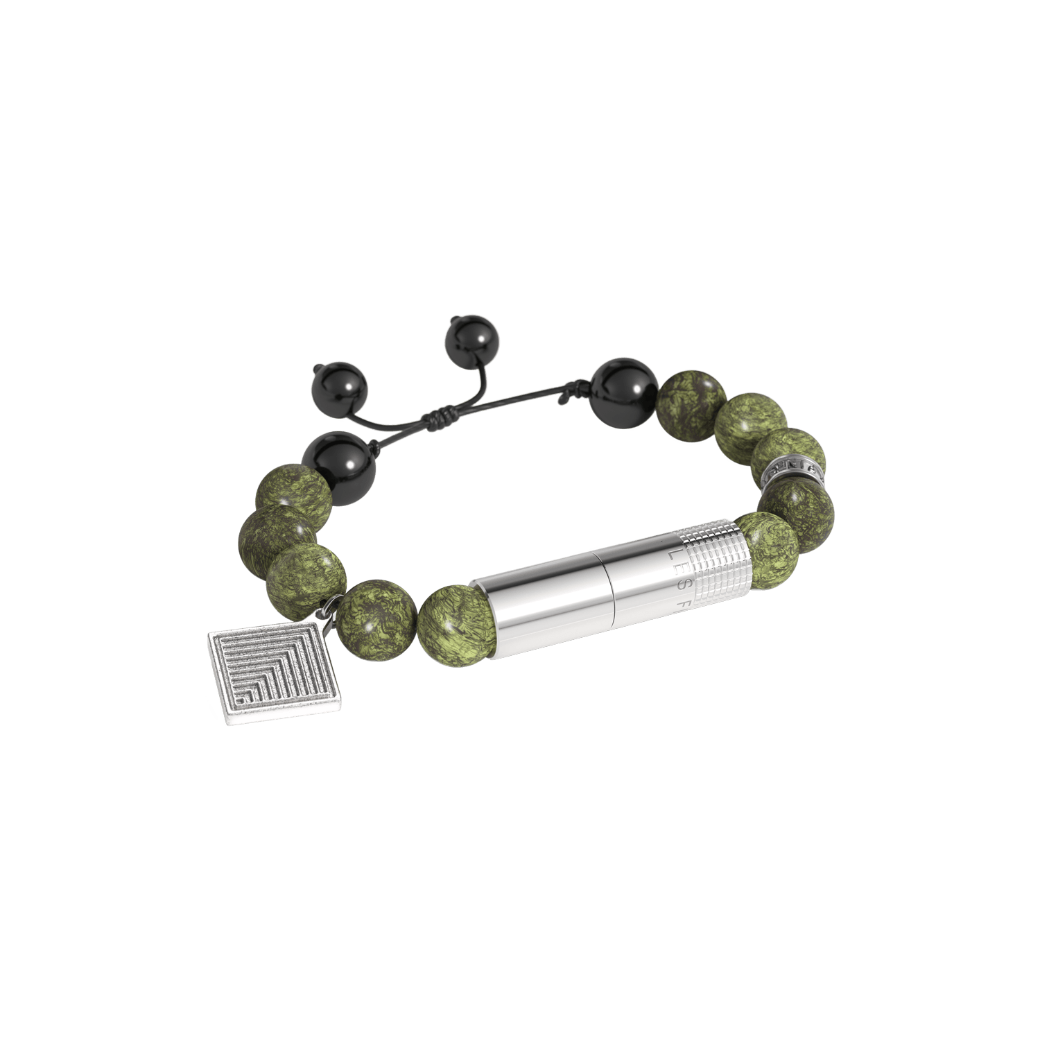 Les Fines Lames Punch Bracelet Candela Leaf