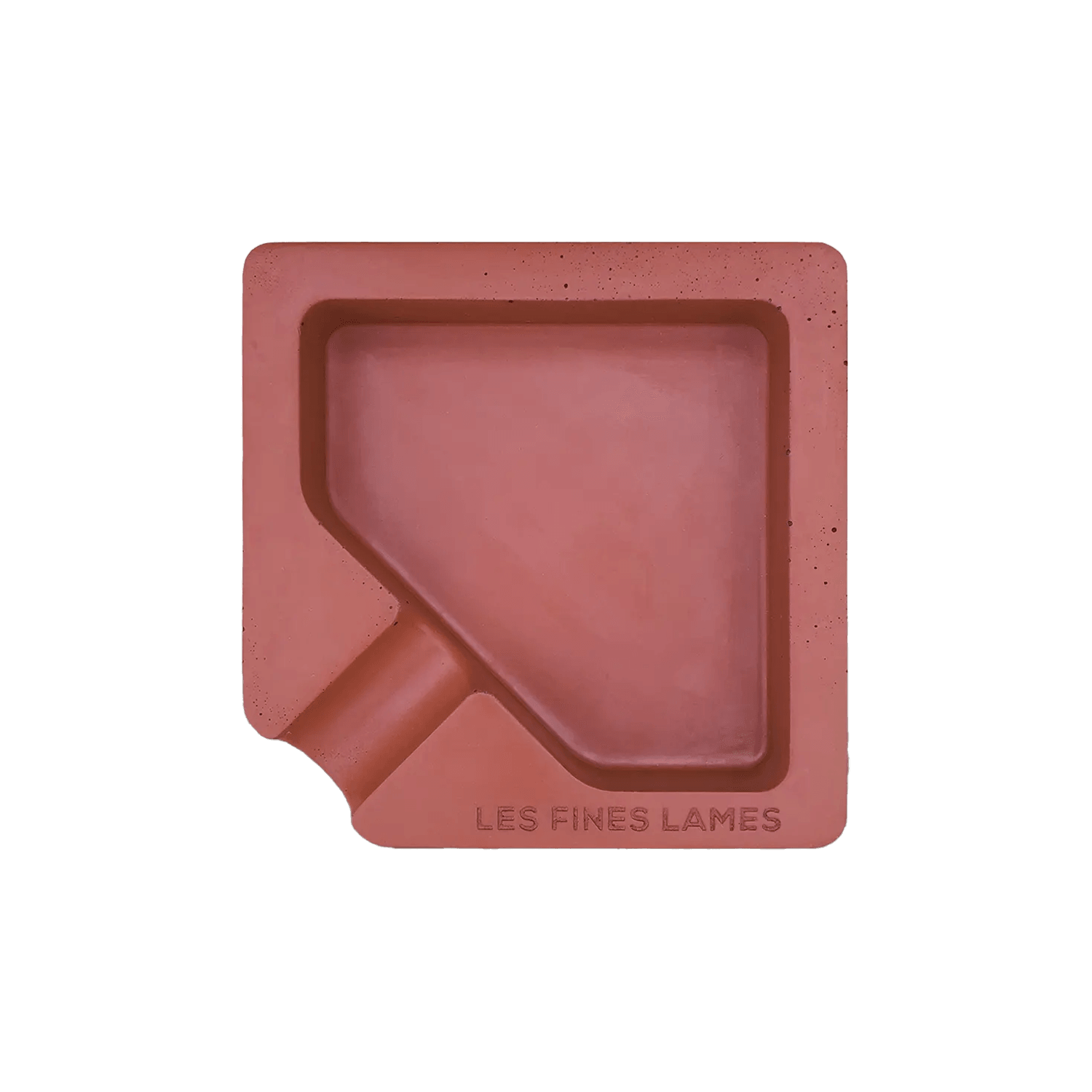 Les Fines Lames MONAD Concrete Ashtray Red