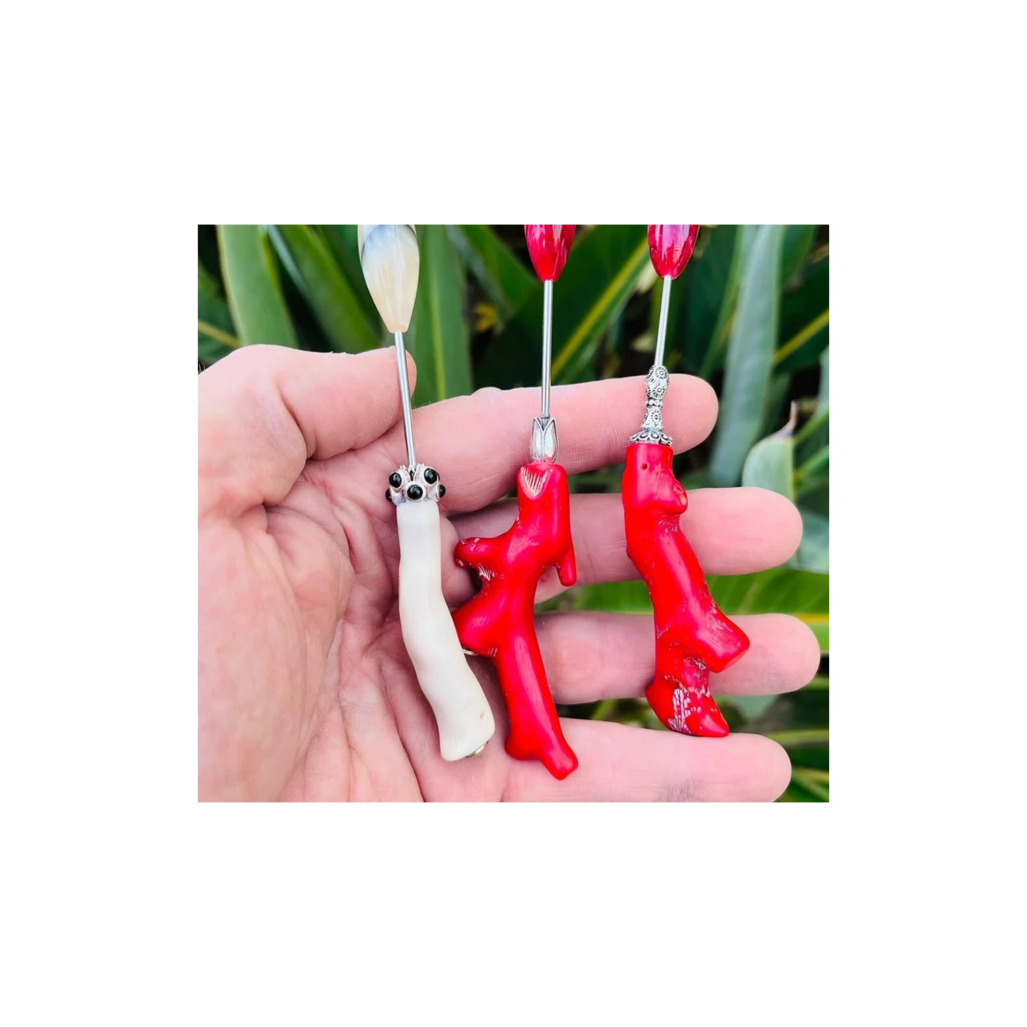 KS Design - Coral Cigar Pick