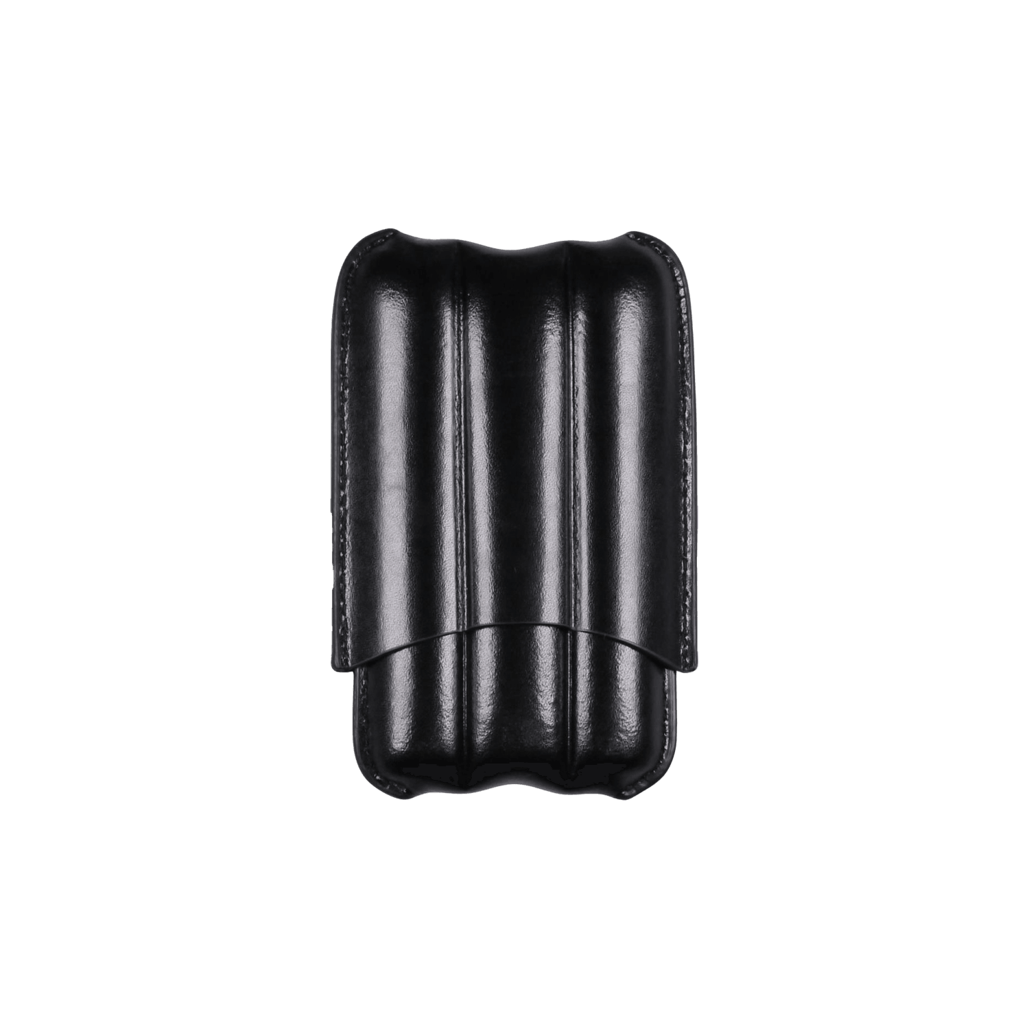 Leather Triple Cigar Case Medium