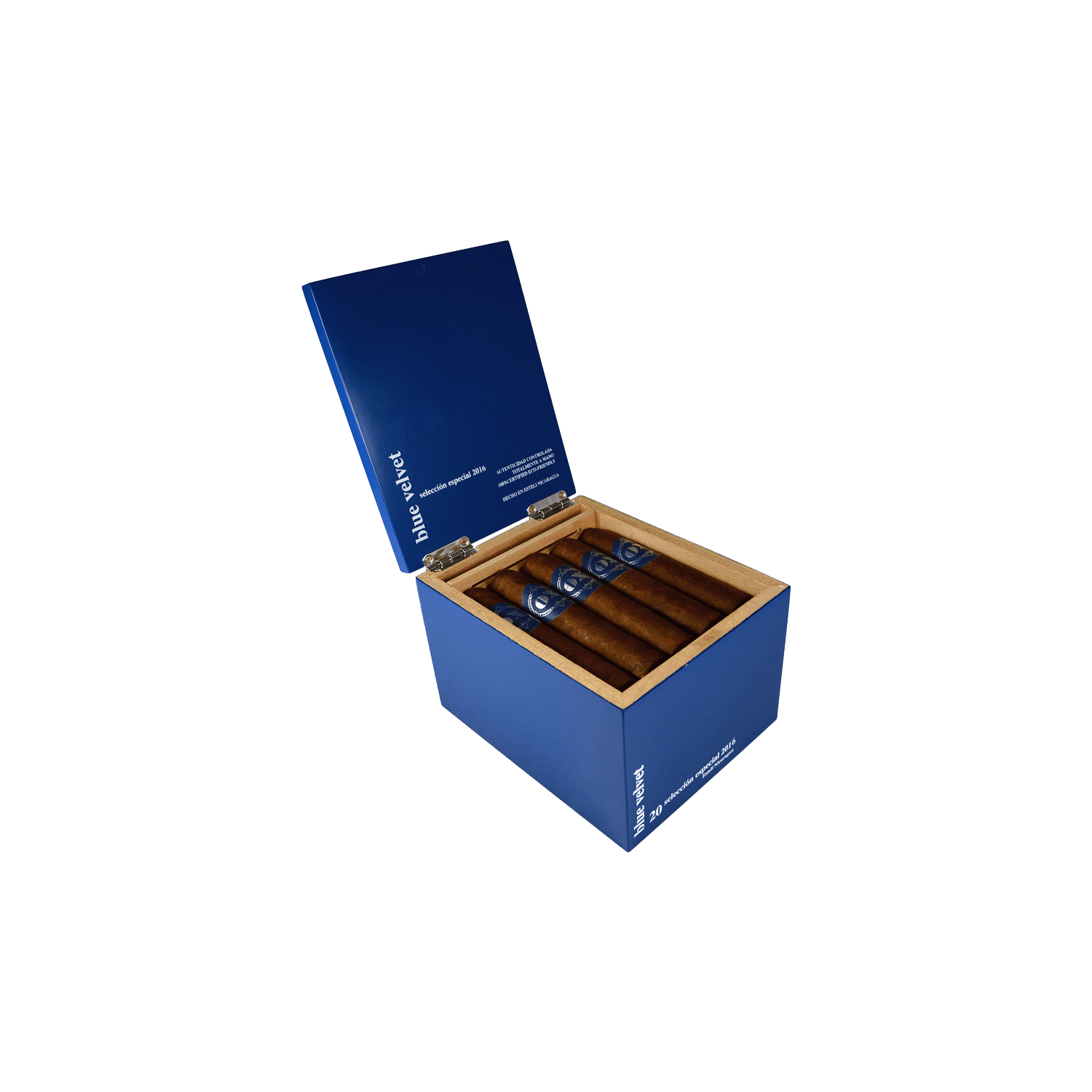 Horacio OX Blue Velvet