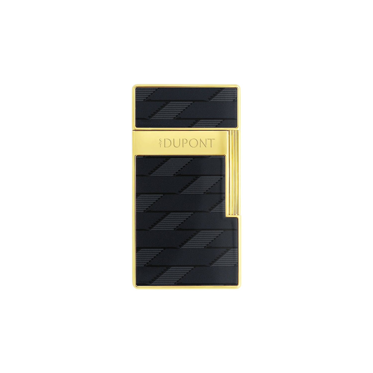 S.T. Dupont Biggy Lacquered Monogram 1872 Black