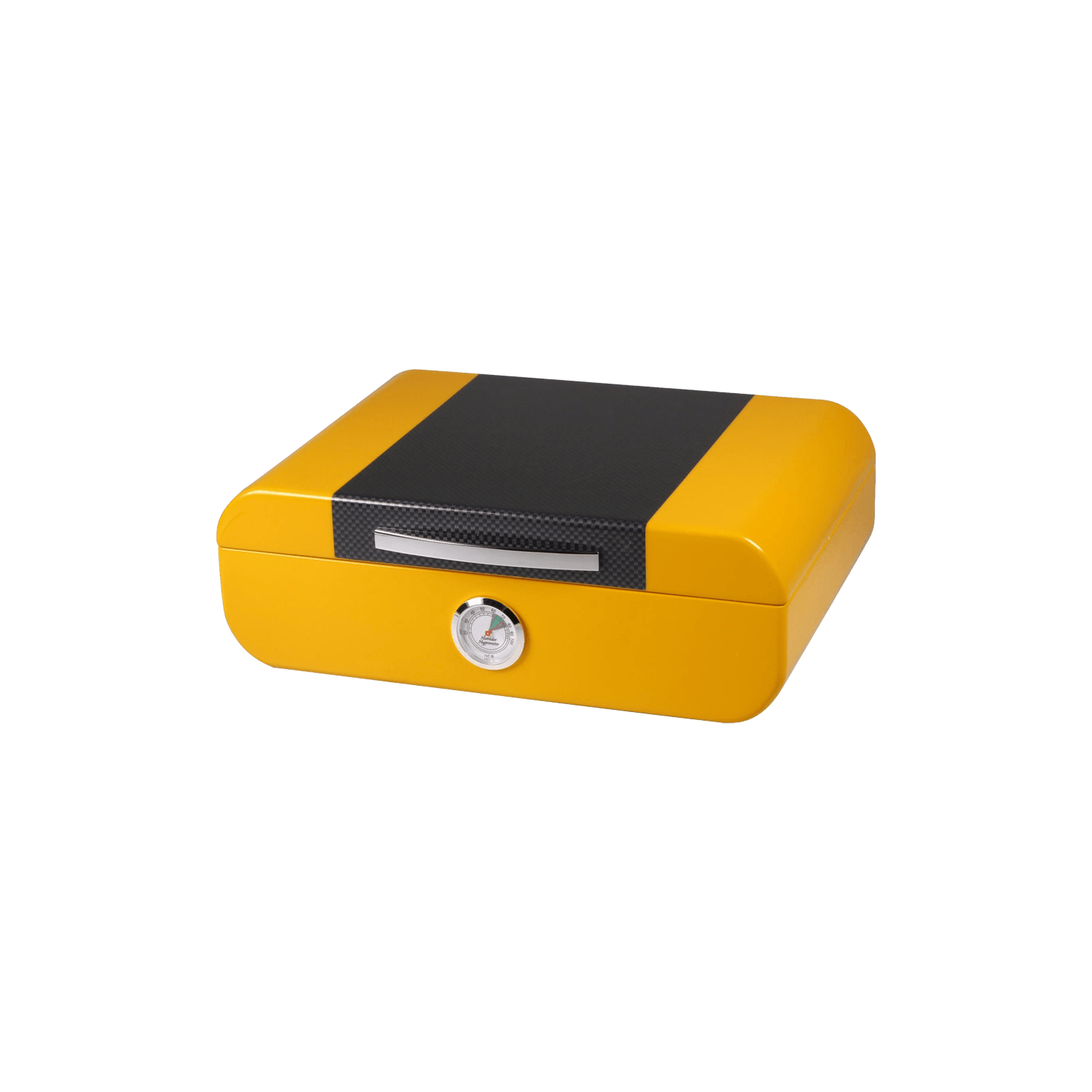 Yellow Carbon Gloss Humidor