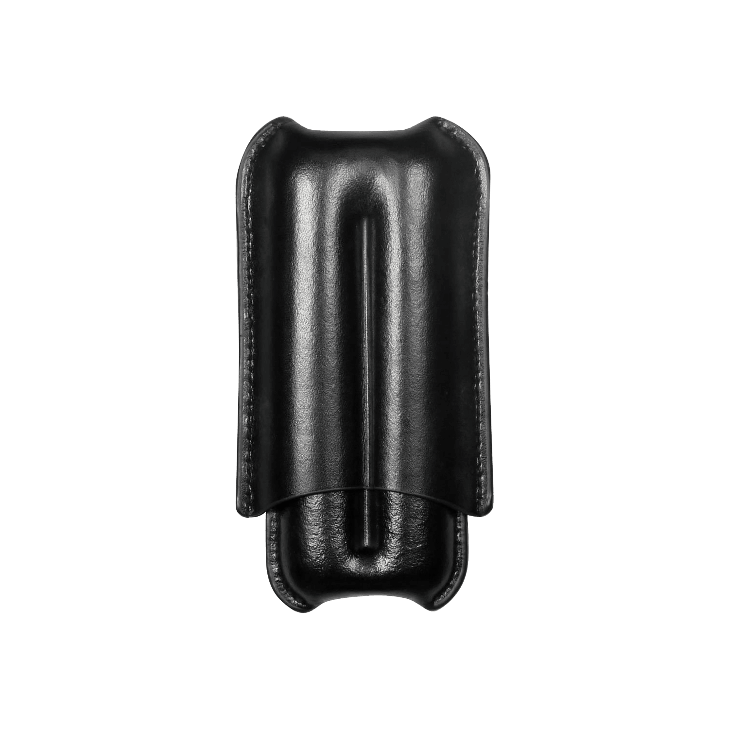Leather Double Cigar Case Large