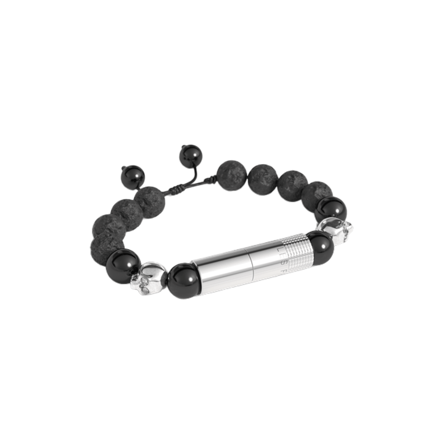Les Fines Lames Punch Bracelet Volcano Skull