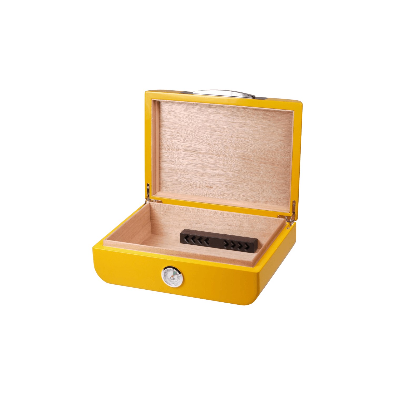 Yellow Carbon Gloss Humidor