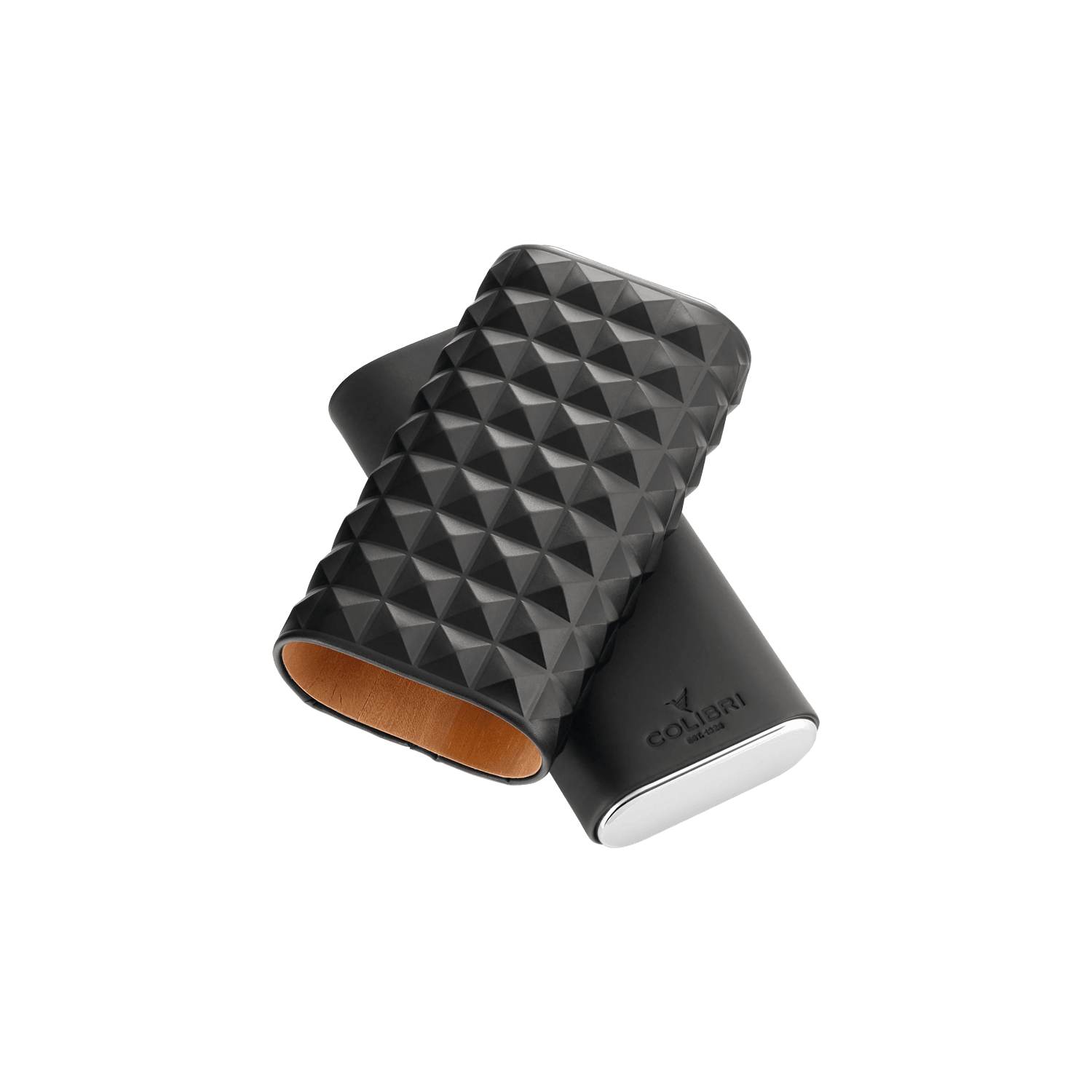 Colibri Quasar Triple Cigar Case Black