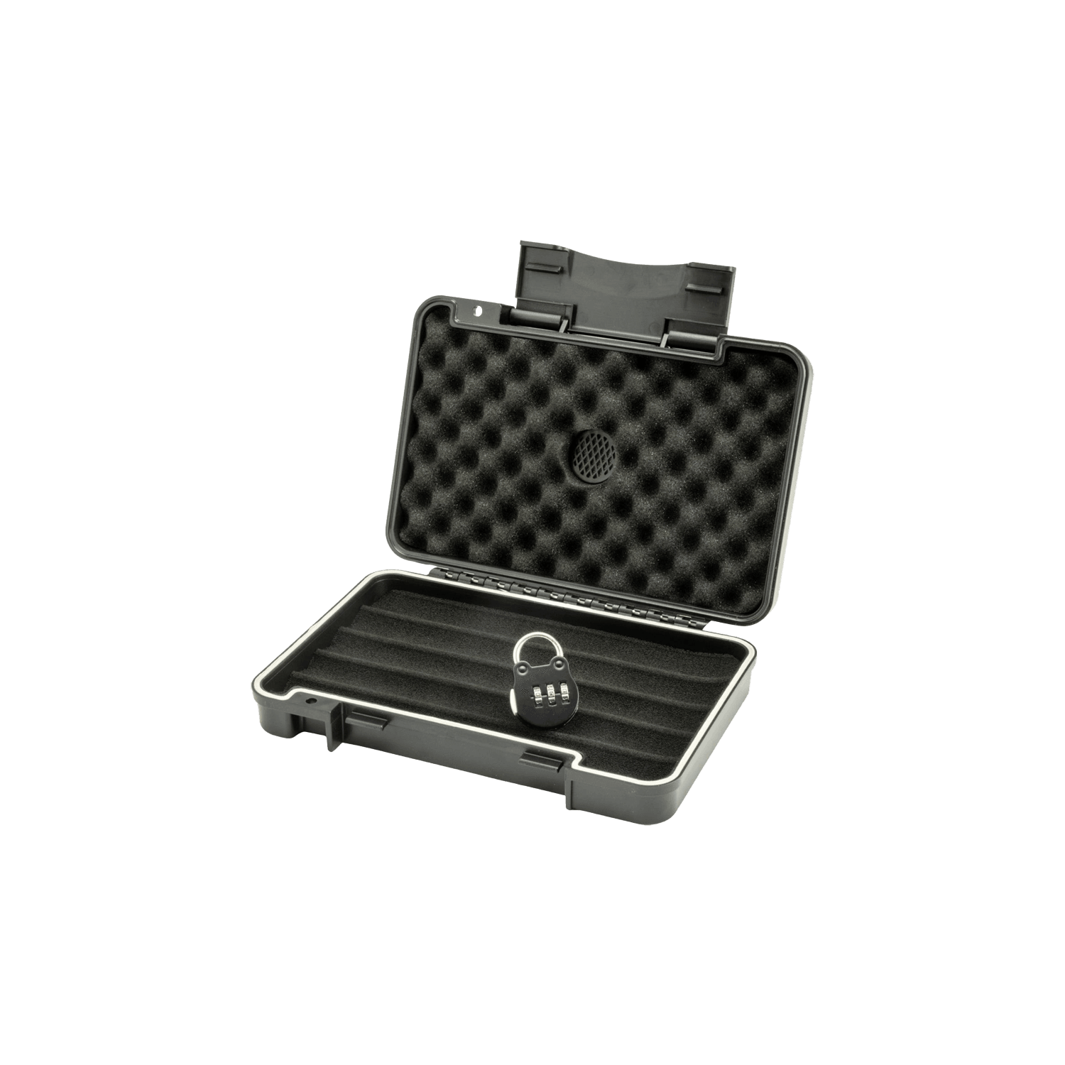 Passatore Cigar Case Acrylic Black