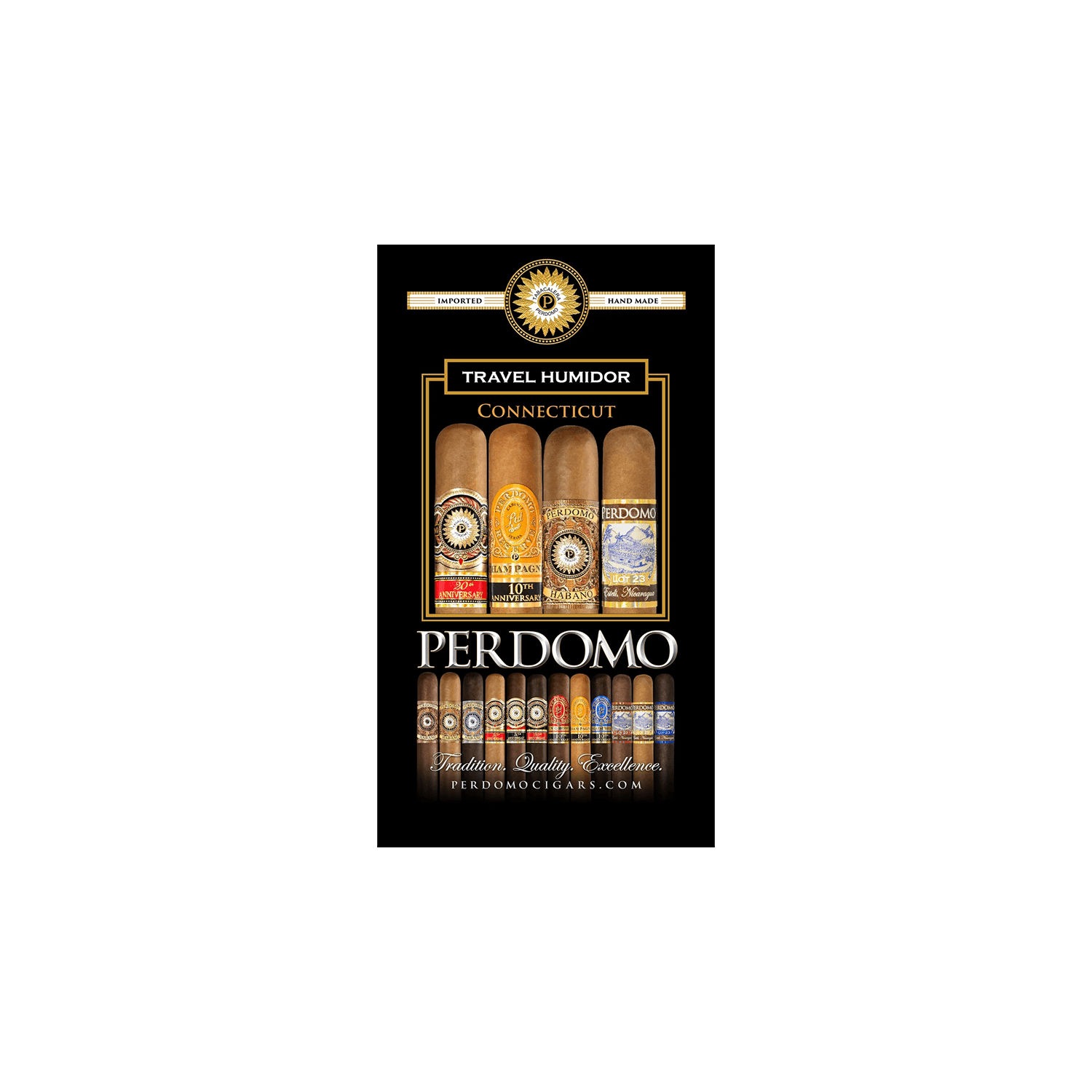 Perdomo Travel Humidor Pack Connecticut