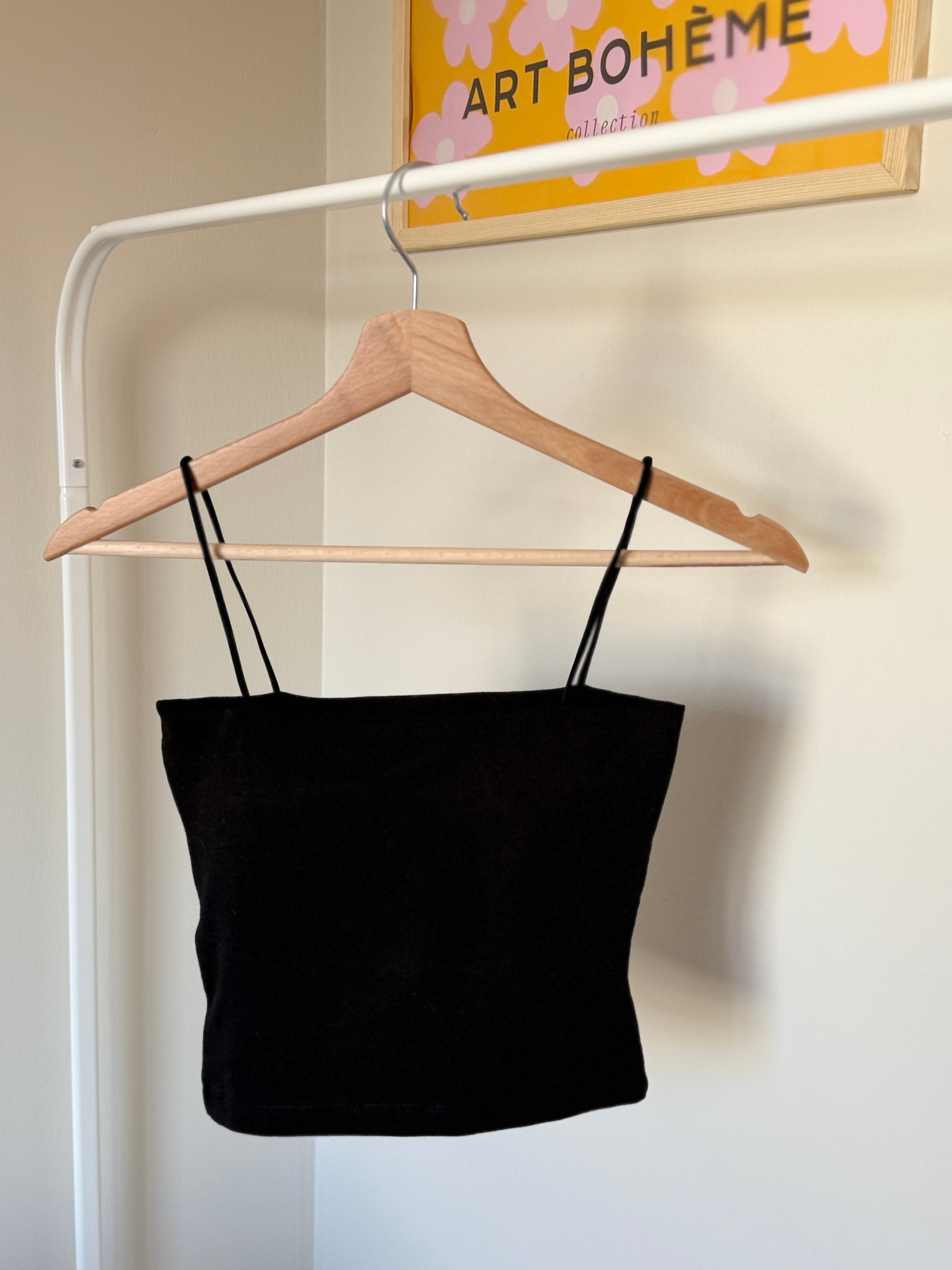 İnce Askılı Basic Body - Siyah image