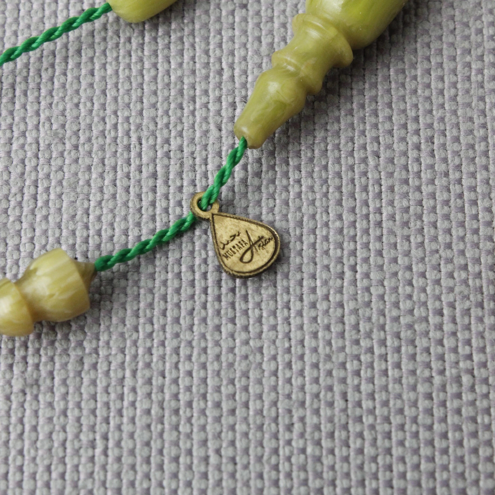 Mustafa Usta İmzalı Yoğun Hareli Katalin Tespih