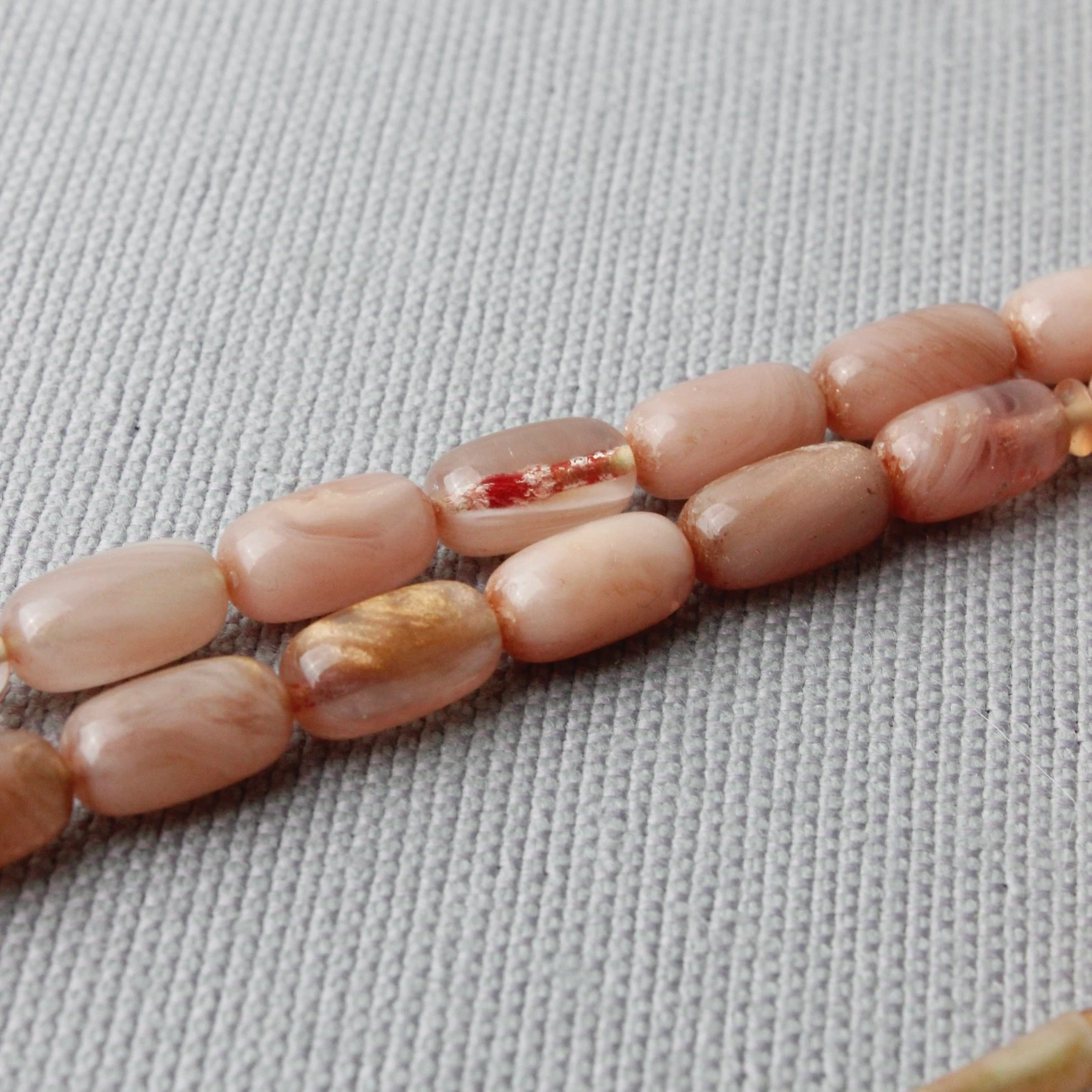 Yoğun Hareli Kapsül Kesim Usta İşçilikli Sıkma Kehribar Tespih