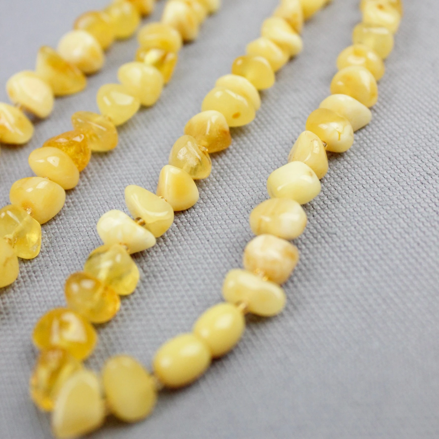 Doğal Kaliningrad Damla Kehribar Yetişkin Kolye