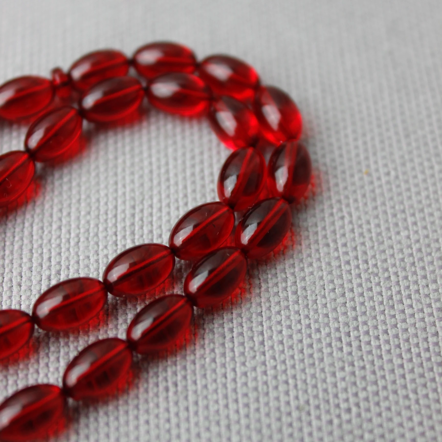 Serkan Başkan Usta İmzalı Beyzi Model Kırmızı Renk Ateş Kehribar Tespih