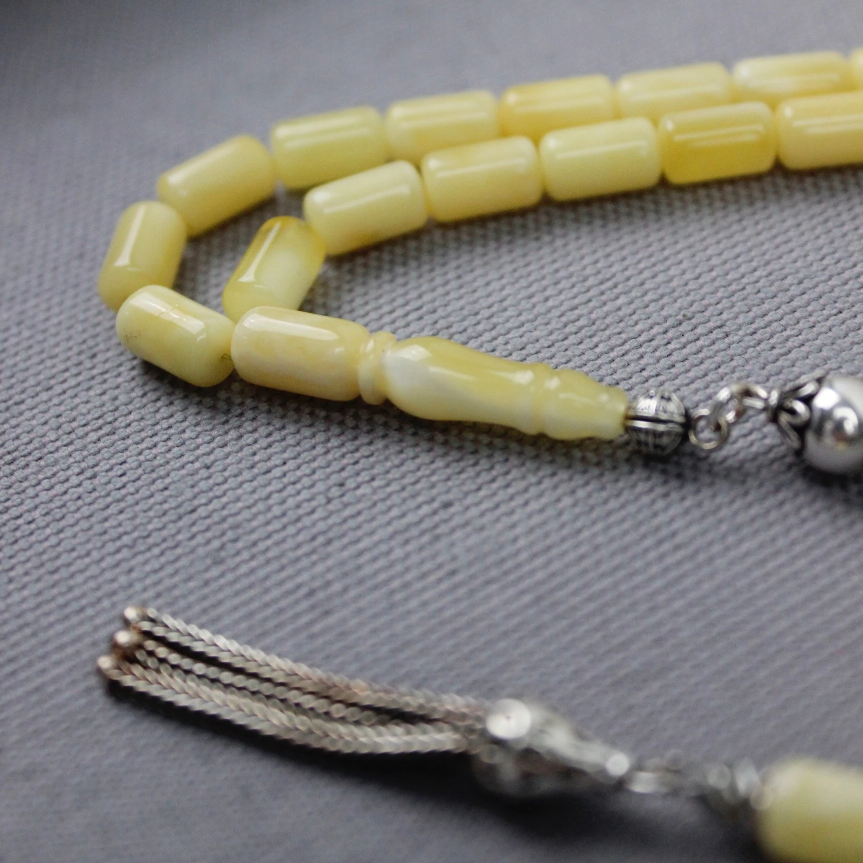 Kaliningrad Damla Kehribar Koleksiyonluk Tespih