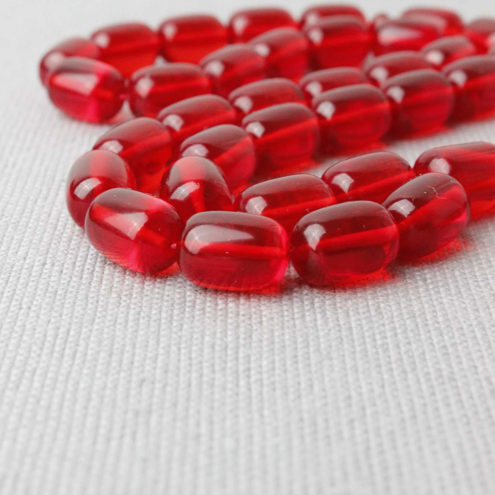 Ali Fidan Usta İmzalı Kapsül Kesim Ateş Kehribar Tespih