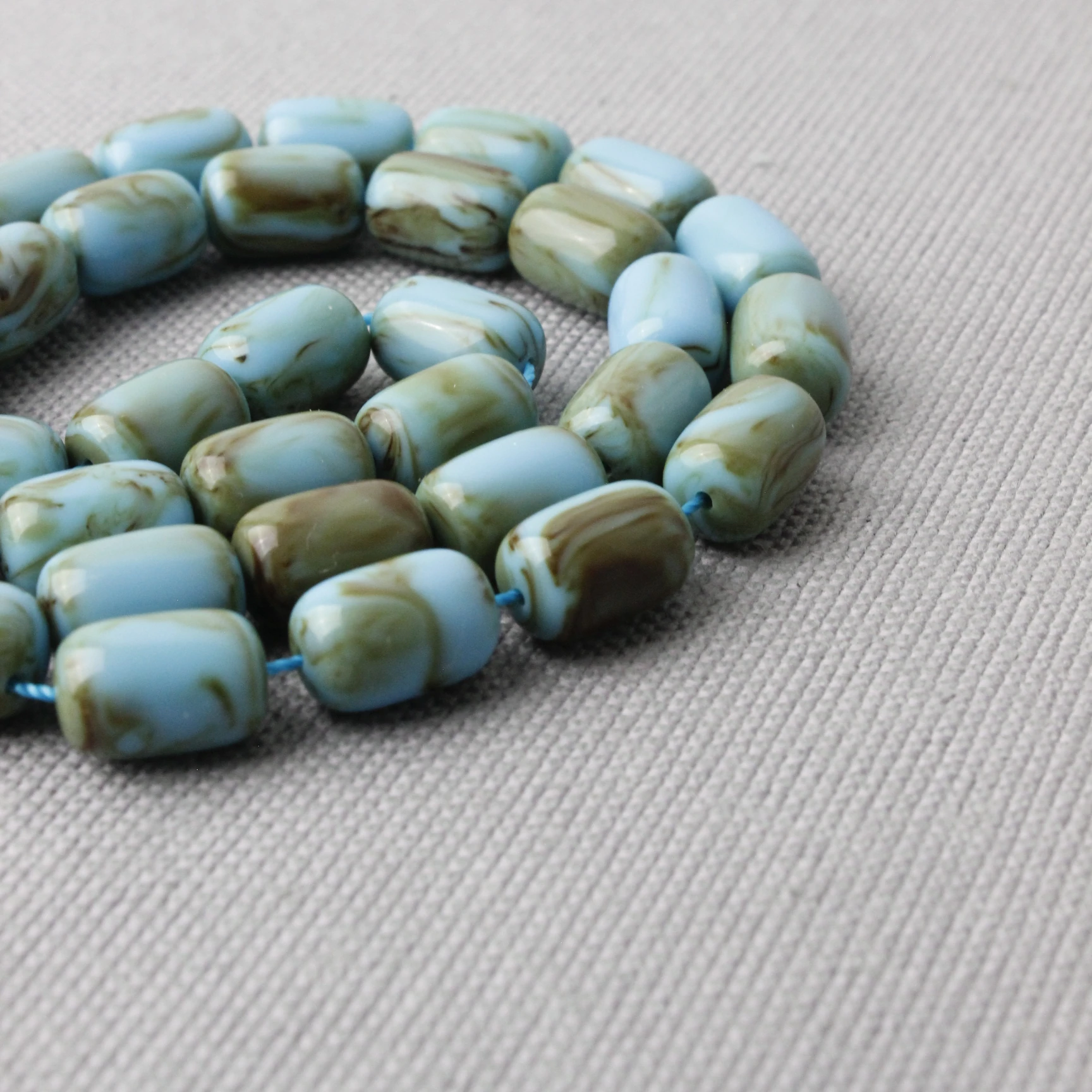 Çelik Püsküllü Arizona Firuze Katalin Tespih