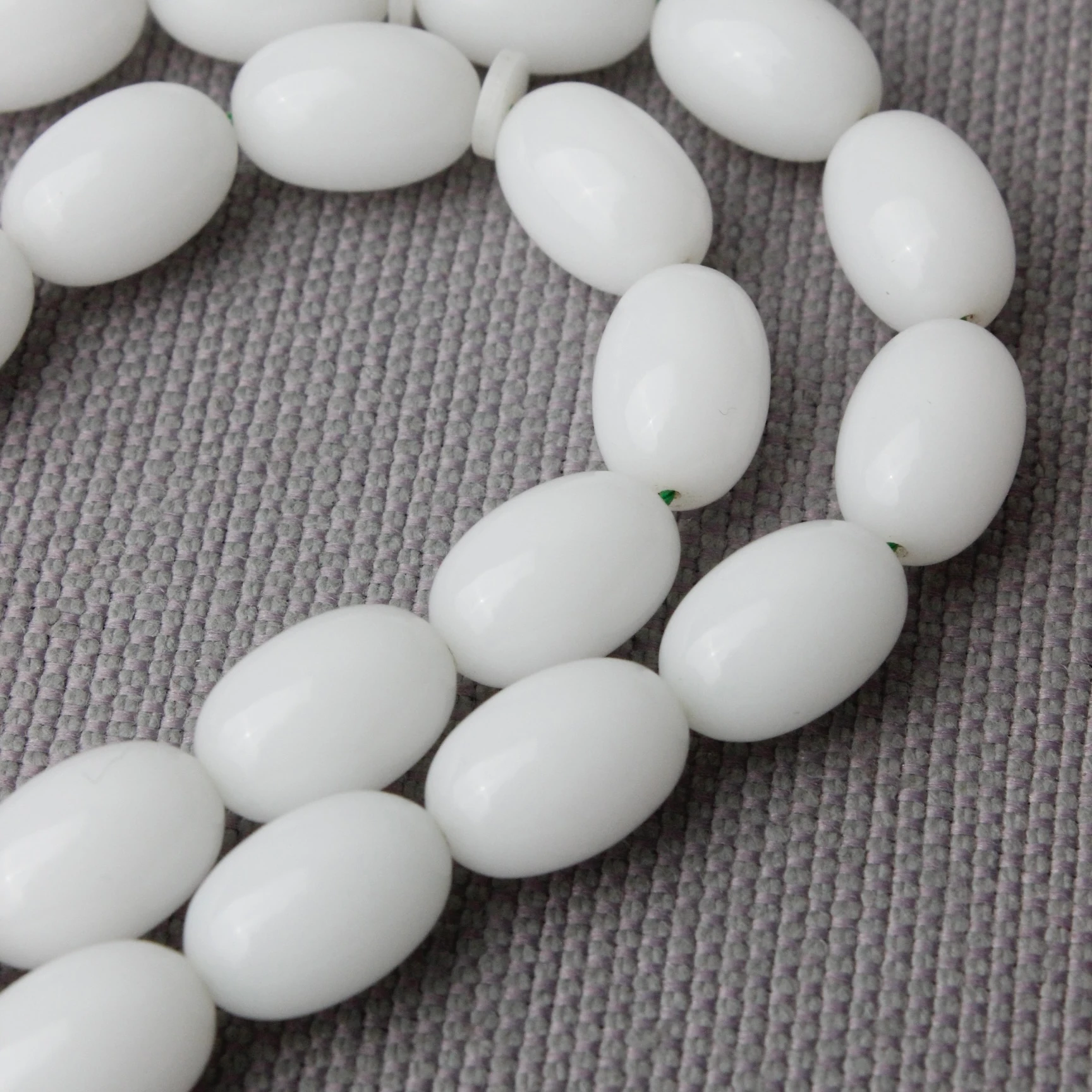 Ramazan Güneş Usta İmzalı Kar Beyaz Renkte Katalin Tespih