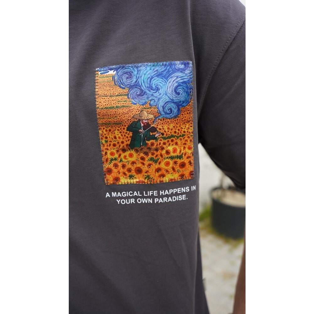 Vincent Van Gogh Oversize Tişört