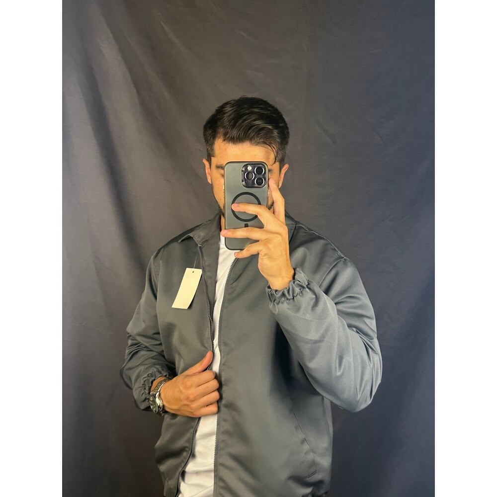 Oversize Mevsimlik Antrasit Ceket
