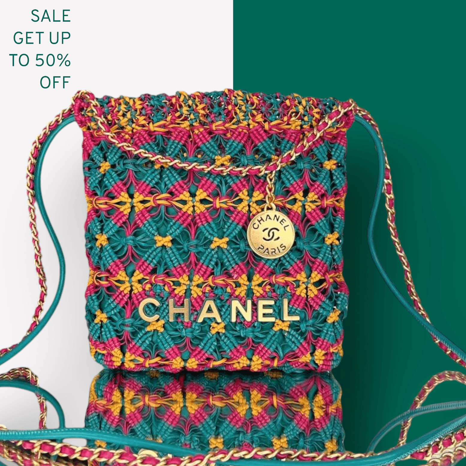 Chanel Cross Chain Bag