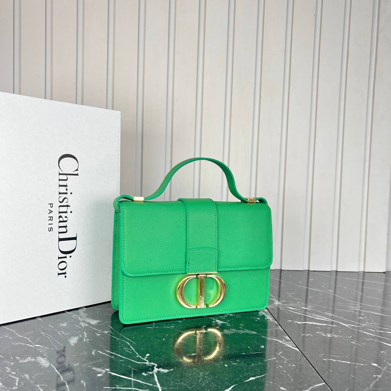 Christian Dior Montaigne Bag in Green