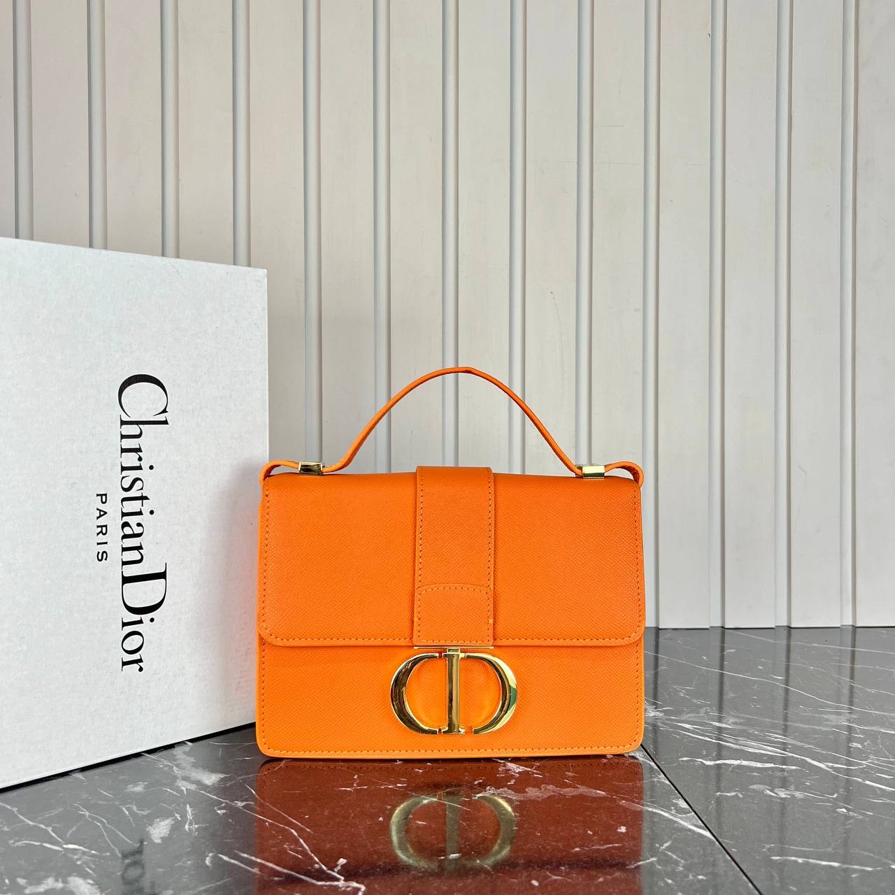 Christian Dior Montaigne Bag in Orange
