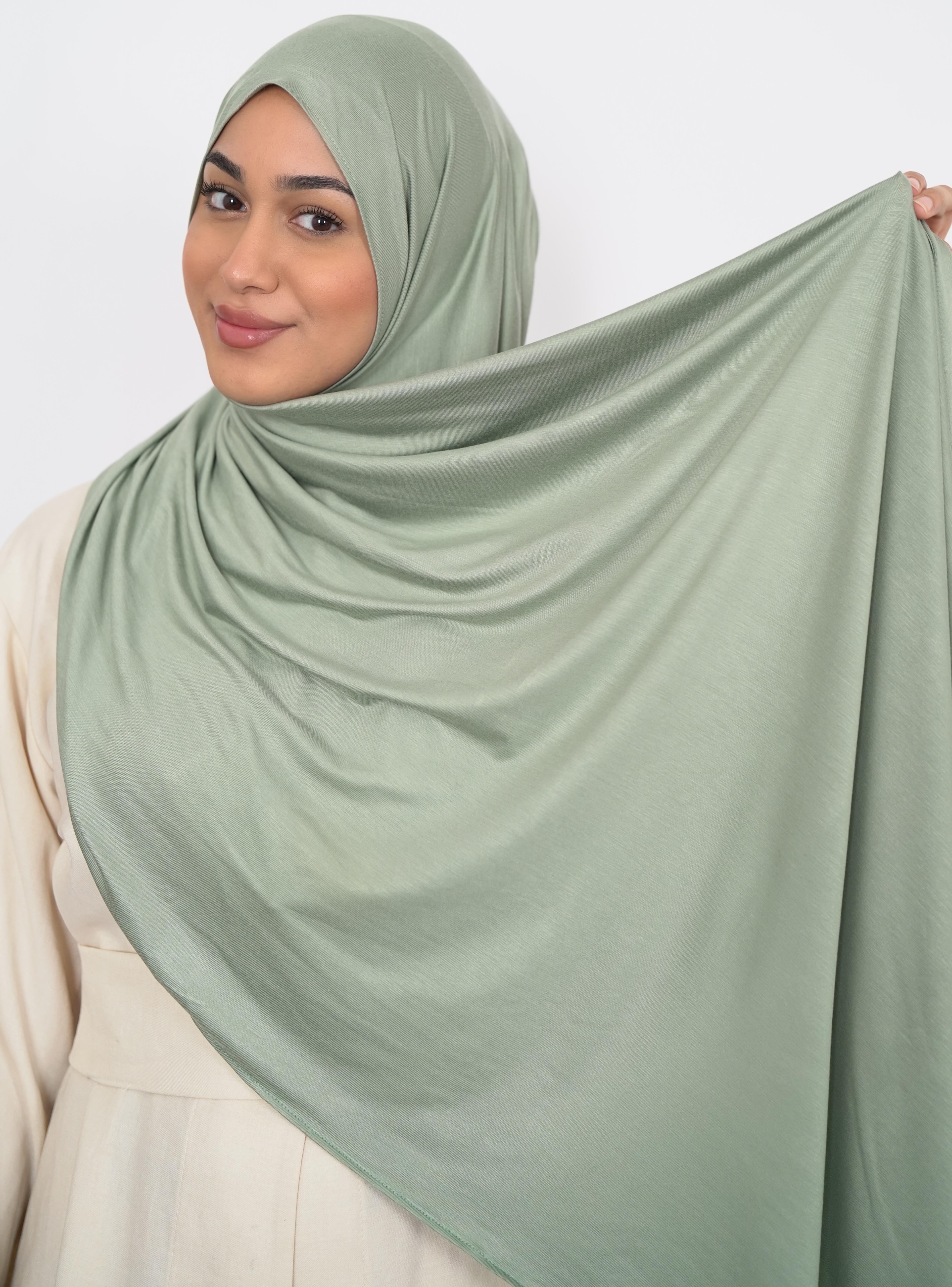 Premium Jersey Jadegrün